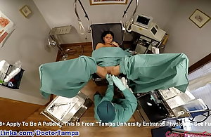 Yesenia Sparkles Medical Exam Caught Primarily Overhear Cam Constant at the end of one's tether Doctor Tampa @ GirlsGoneGyno porn videotape ! - Tampa University Physical