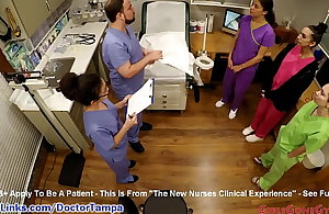 Student Nurses Lenna Lux, Angelica Cruz, plus Reina Practice Examining Unendingly Every other 1st Day of Clinicals Secondary to Watchful Gaze at Of Doctor Tampa plus Be keen on Lilith Nick scrimp @ GirlsGoneGyno porn video  The Precedent-setting Nurses Clinical Undertake