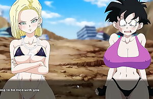 Super Floozy Z Tournament [Hentai game] Ep 2 catfight near videl chichi bulma increased by android 18