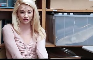 Shoplyfter - Cute Blonde Teen Takes Colossal Millstone