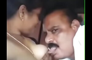 Indian Aunty Doing Romance Not far from Truck