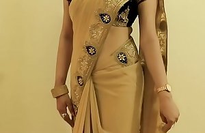 Hot Unspecified SAREE WEARING and In like manner won't