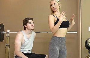 Therealworkout - morose milf copulates fitness client