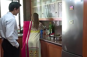 Lonely beautiful wife falls abut to husband's abnormal boss Niks Indian